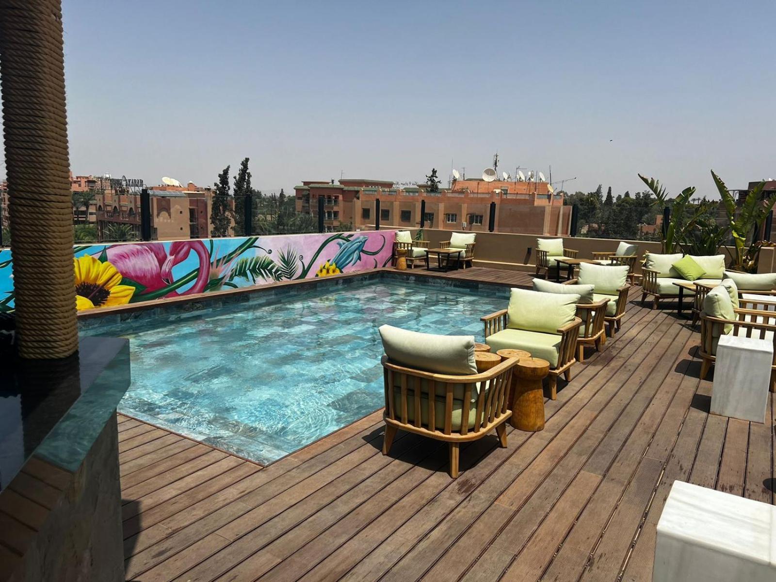 Hotel Le Rocher Marrakech Marrakesz Zewnętrze zdjęcie