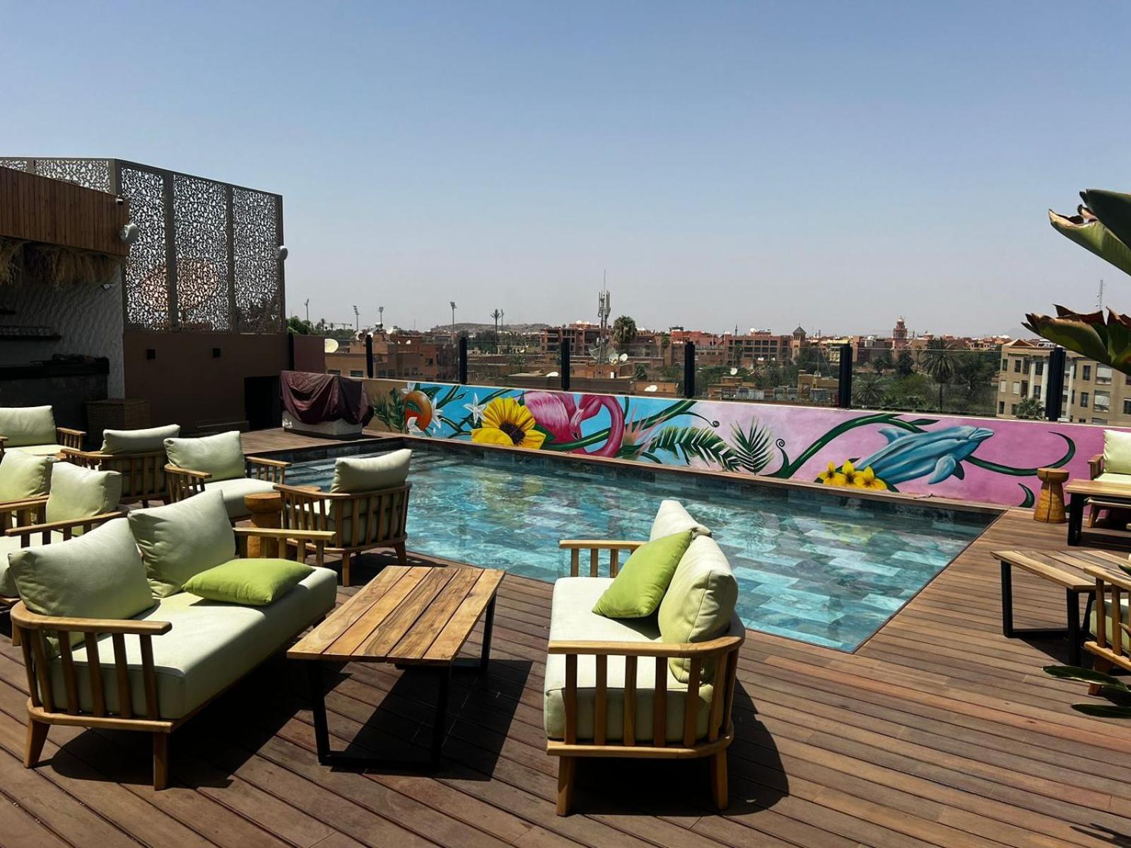 Hotel Le Rocher Marrakech Marrakesz Zewnętrze zdjęcie